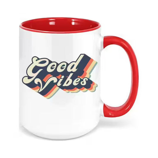 Vibrant Blue Geometric Plastic Tumbler